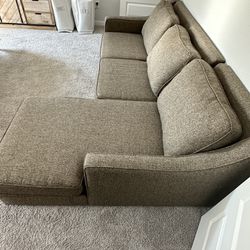 SOFA WITH CHAISE 1 Year Old