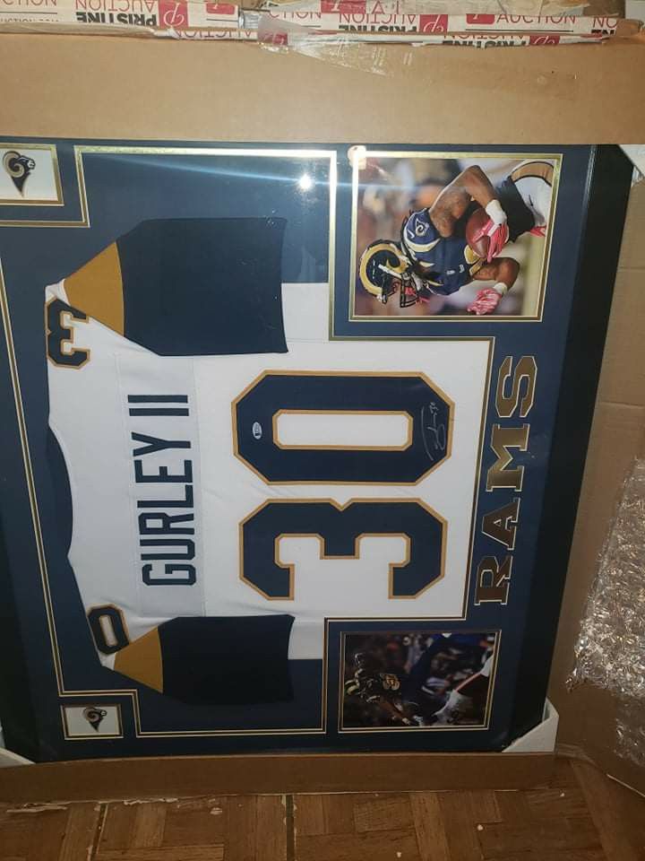 Signed Todd Gurley Jersey With COA's