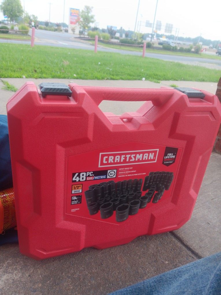 CRAFTSMAN 48 pc. IMPACT SOCKET SET for Sale in North Little Rock AR OfferUp