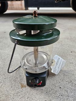 COLEMAN BUTANE PROPANE LANTERN CAMPING LANTERN VERY BRIGHT LIGHT CAMPING LIGHT LANTERN PROPANE