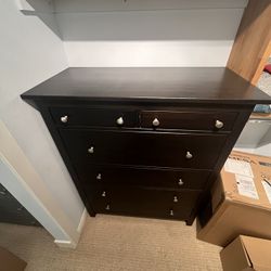 Black dresser
