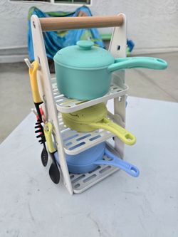 Pretend Play Pots and Utensils- Used