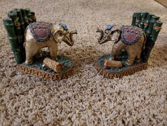 Couple of antique elephants