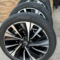 18” Honda Accord Wheels And Tires 