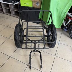 UNIVERSAL CARGO REAR TRAILER BIKE Bicycle Cargo Rear Trailer. Removable Easy to install  Measurements  W 24.7   D 27.5  H  13 in