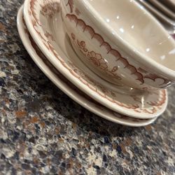 🏺 Vintage TEPCO USA China Dinnerware Set – 8 Piece Matching Collection