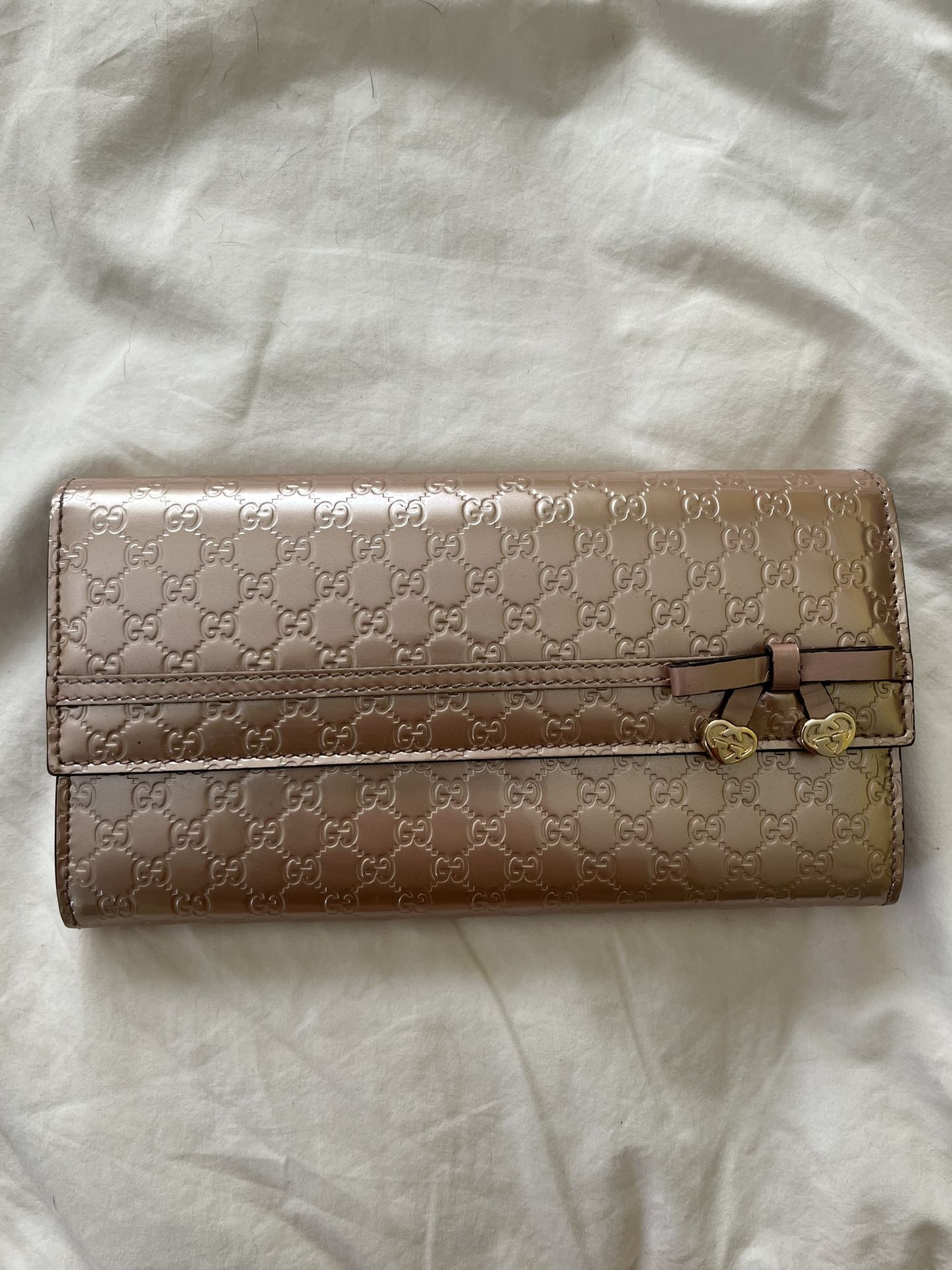 Rose Gold Gucci Wallet