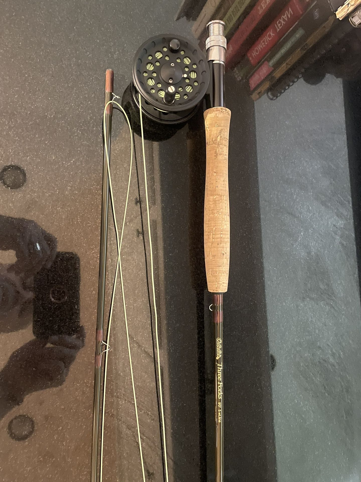 4 Piece Cabela’s 9’ Fly Rod And Reel W/line