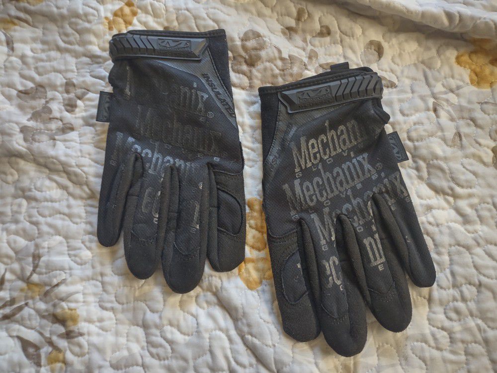 Men's Large Black Mechanix Gloves