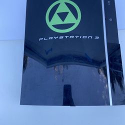 Sony PlayStation 3 PS3 Fat CECHP01 160GB Console Untested No Cords As-Is