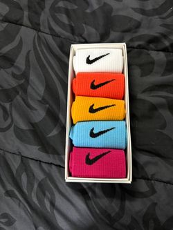 Nike Crew Socks 5-Pack Multicolor [Many In Stock]