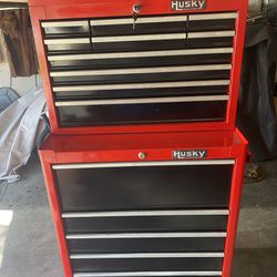HUSKY PROFESSIONAL TOOL BOX  AND CHEST
