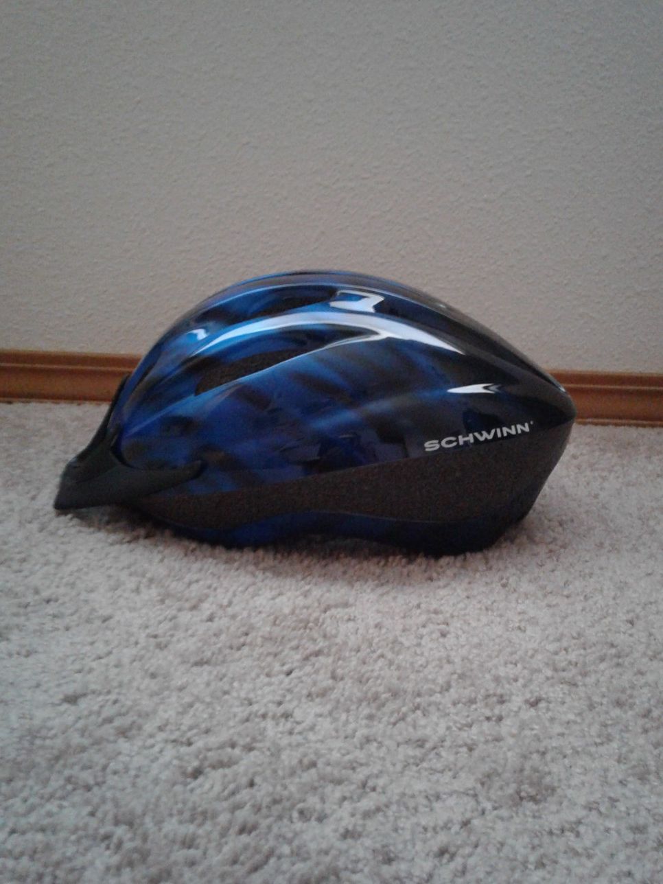 Blue Schwinn bike helmet. Like new ! Only 1200