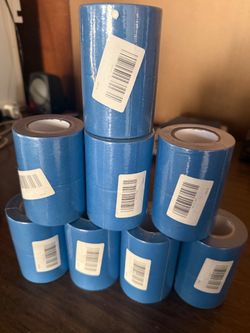 Tape to paint blue color 16 rolls of 22 yards each