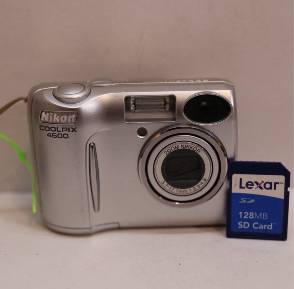Nikon Coolpix 4600 Silver Digital Camera | 4 Mega Pixels
