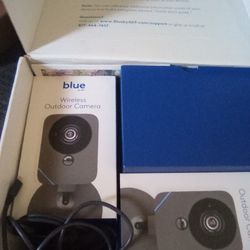 Blue Wireless  Camera 