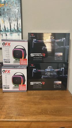 Drones and speakers