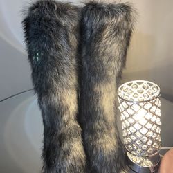 Custom Faux Fur Boots 