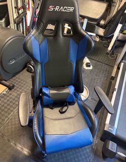 Sracer s racer chair like new, gaming, office, adjustable