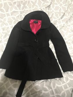 Girls dressy coat - size 10/12