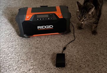 RIDGID Jobsite Radio with Bluetooth