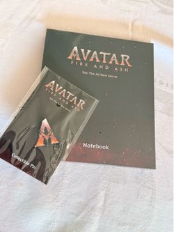 Avatar Notebook, Movie Poster, holographic badge