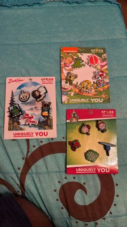 Crocs Jibbitz Charms Original Nickelodeon Elf Bob Ross Uniquely You