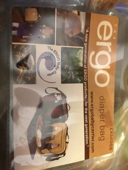 Ergo diaper bag...brand new