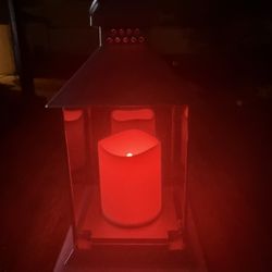 New Christmas LED Color Changing Lanterns With Decorations (Batteries Included) $10/ Each