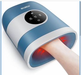 Cordless Hand Massager with Heat & Compression