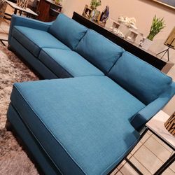 Sofá Sectional Couch Reversible Chaise Like New In Perfect Condition 🚛🥳🚚FREE DELIVERY 🚚