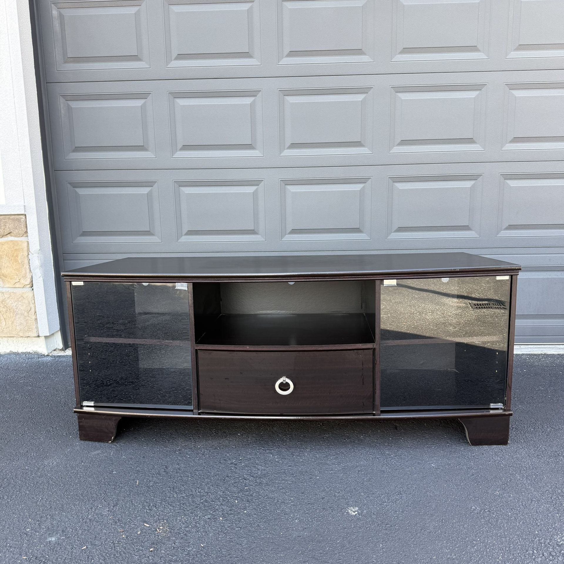 Wooden Entertainment Stand designed by Ashley📺 