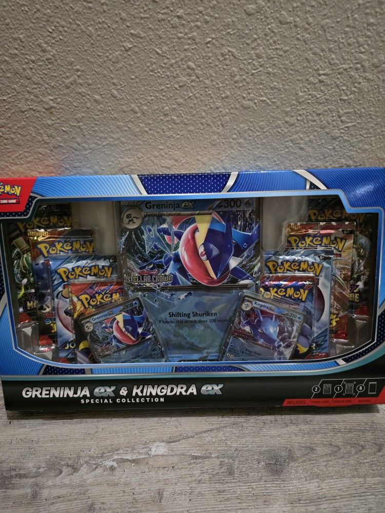 Pokémon Greninja Ex & Kingdra Ex Special Collection