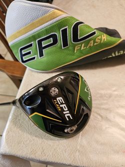 EXCELLENT CONDITION!" LEFT HANDED! CALLAWAY EPIC FLASH SUB ZERO GOLF CLUB DRIVER