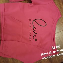Off Shoulder Sweater 