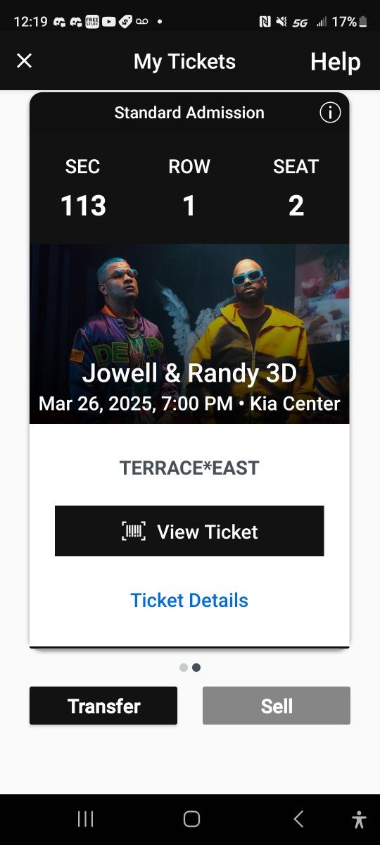 Jowell Y Randy Concert Mar26