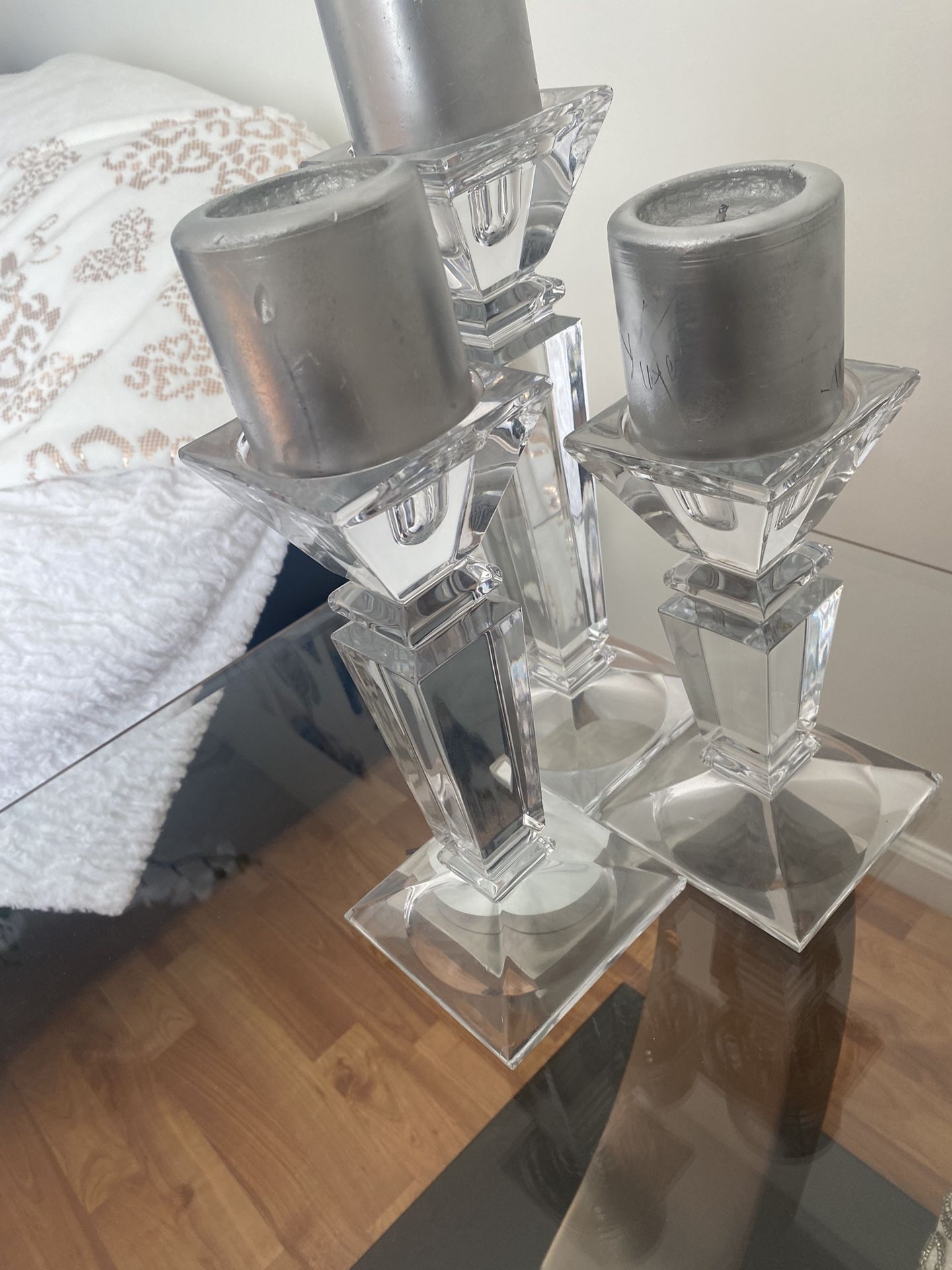 3 Candle Holders