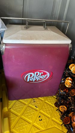 Dr Pepper Ice Chest Retro