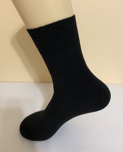 WOW👍👍 50 pairs of Men's BLACK Lightweight Casual Socks