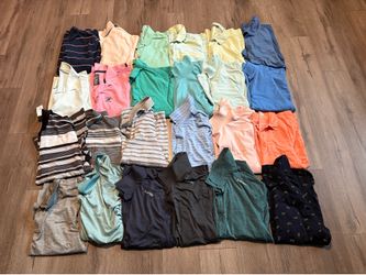 Men polo shirts size M ($8 each)