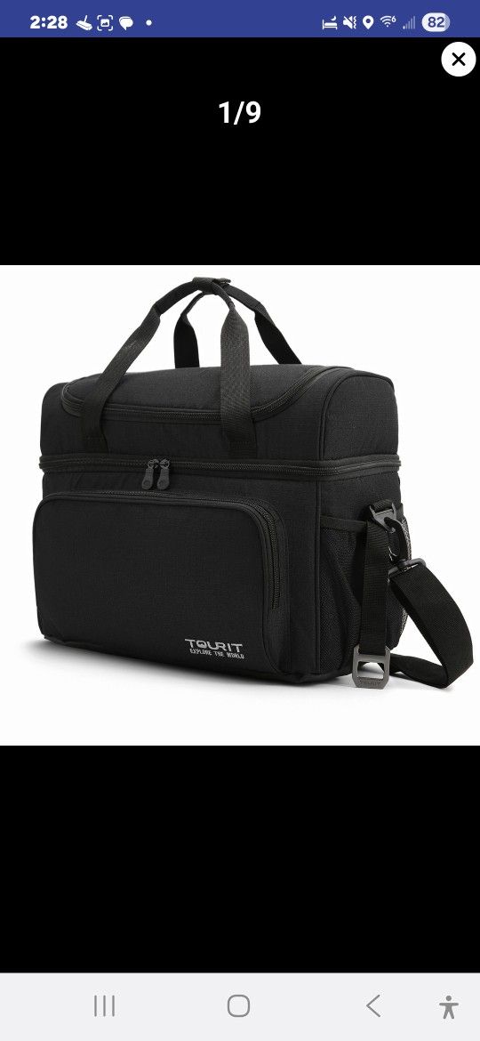 TOURIT Insulated Cooler Bag 30/36 Can Soft Sided Cooler 22/28L