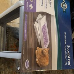 Self Cleaning Litter Box & Cat Litter