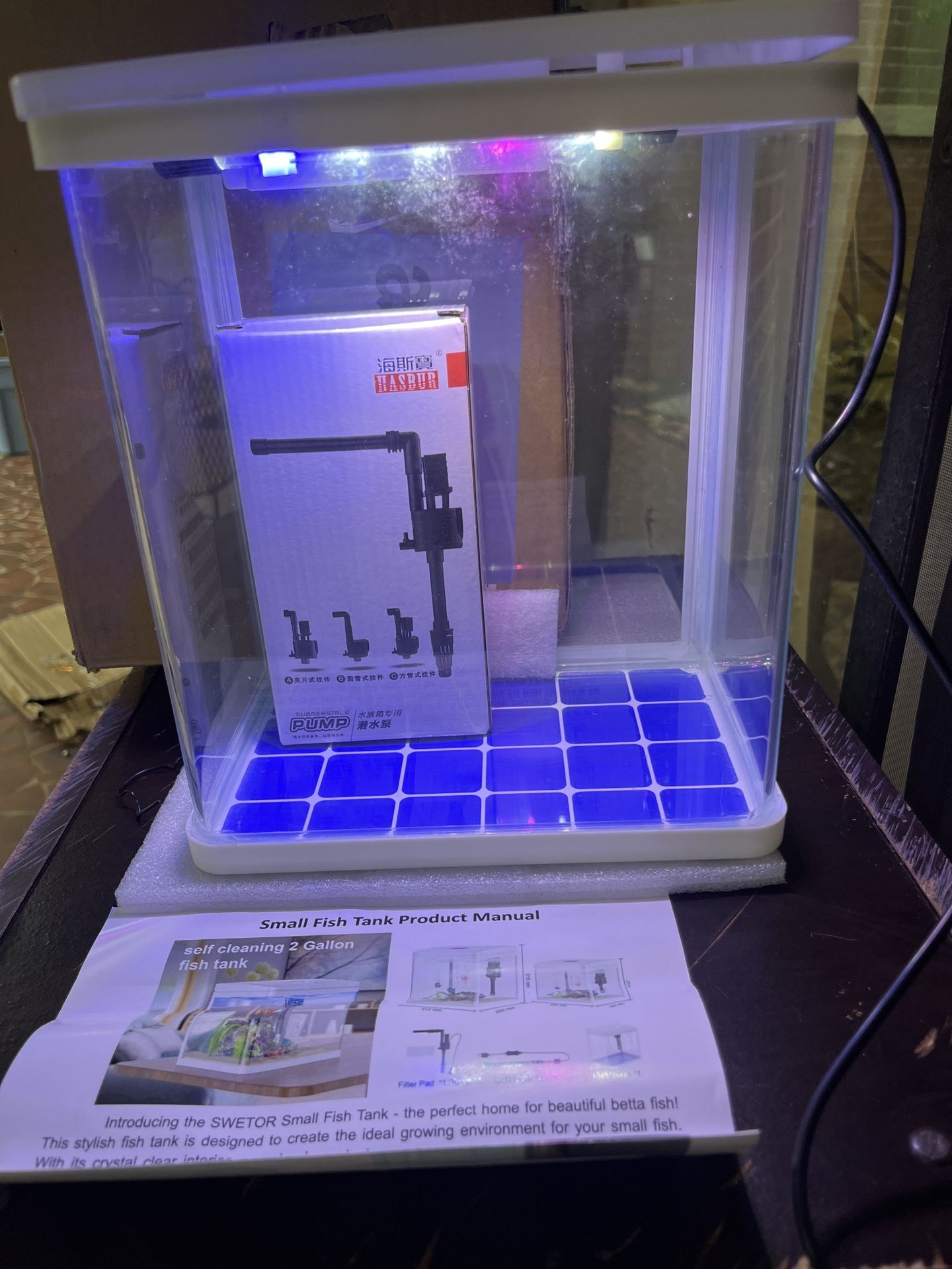 SWETOR Small Fish Tank