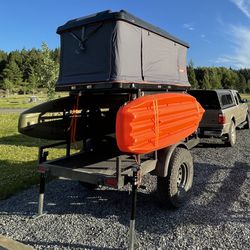 Tent Topper And Trailer