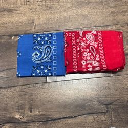 Red and blue headbands dollar each