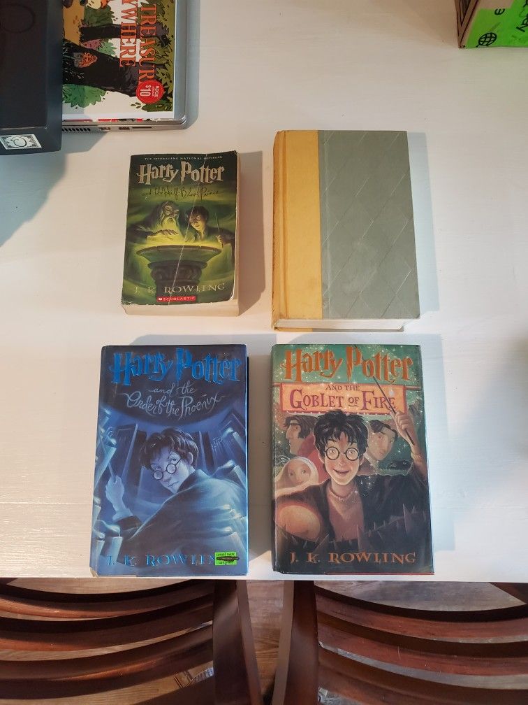 Harry Potter Books 4-7