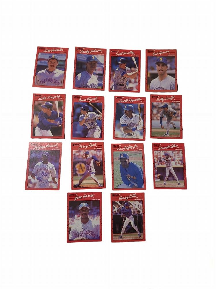 Donruss 90 Baseball Cards Marines Set Of 14 Cards- Some with Errors- Collection 