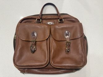 King Ranch Full Grain Leather Briefcase / Laptop Bag – Luxury Western