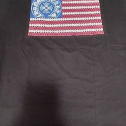 CHROME HEARTS FLAG AND DAGGER SHIRT