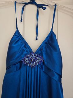 Cobalt Blue Long Dress